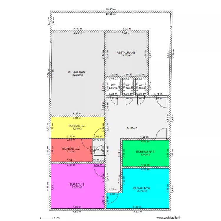 1 JOSEPH HEITZ avec sepéaration OSA. Plan de 1 JOSEPH HEITZ avec sepéaration OSA. Plan de