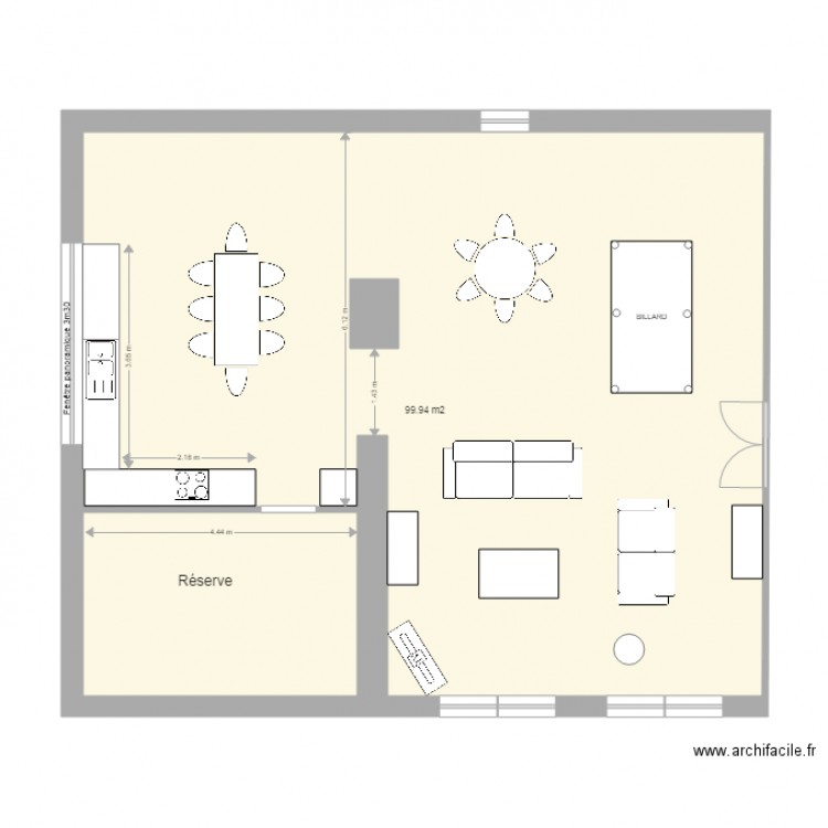 Loft gd spinois cuisine 3. Plan de 0 pièce et 0 m2