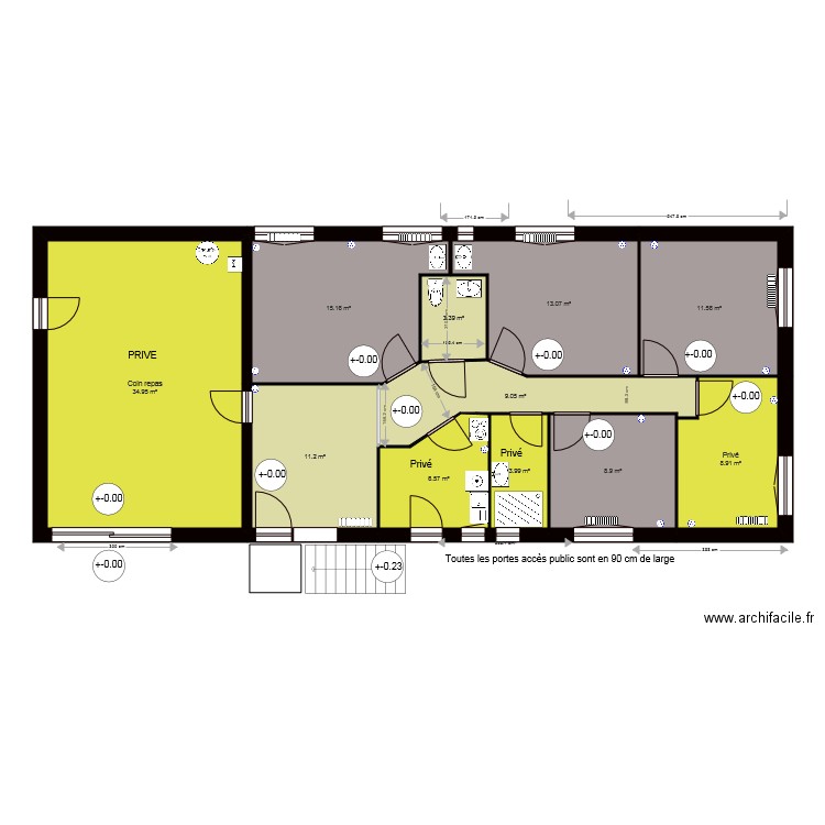  Plan étude 2. Plan de 0 pièce et 0 m2