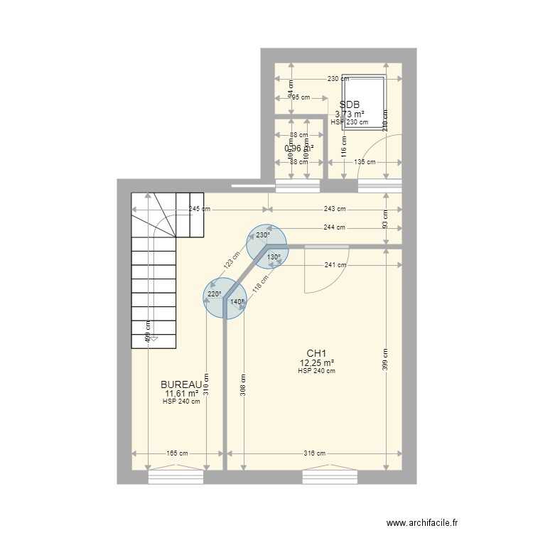 ETAGE 1. Plan de 0 pièce et 0 m2