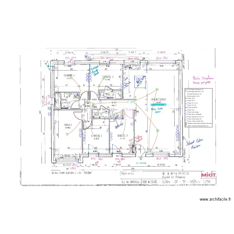PLACIDE ELEC. Plan de 0 pièce et 0 m2