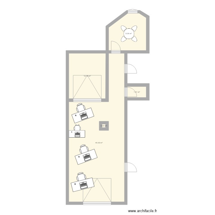 Plan Temporis. Plan de 0 pièce et 0 m2