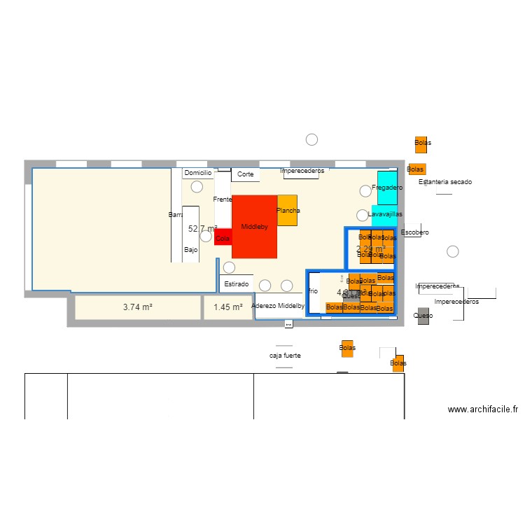 Puerto Modelo 5. Plan de 0 pièce et 0 m2