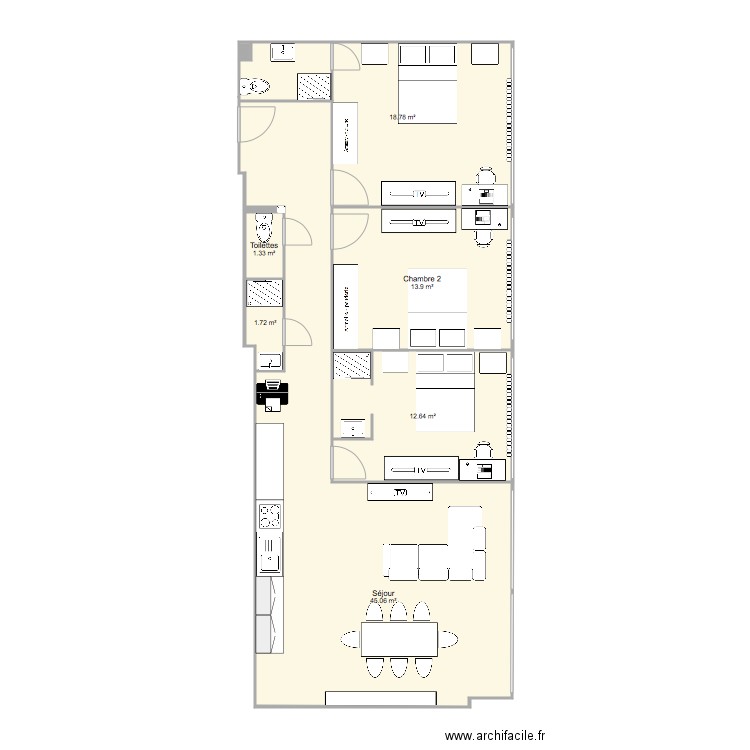 Caluire Plan Élec et faux plafonds. Plan de 0 pièce et 0 m2