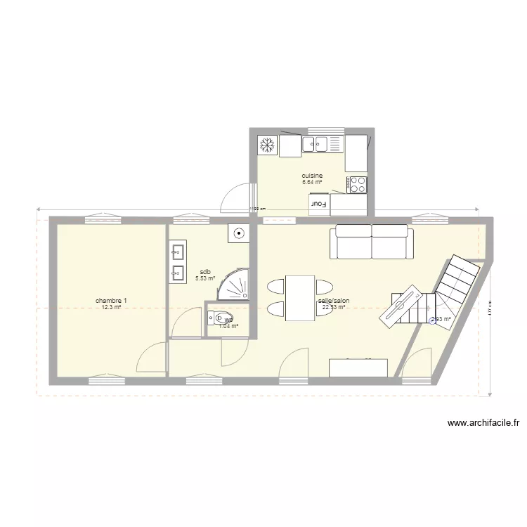 petit appeville existant. Plan de petit appeville existant. Plan de