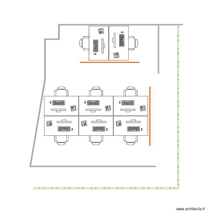 Desk BI RO V9. Plan de 0 pièce et 0 m2