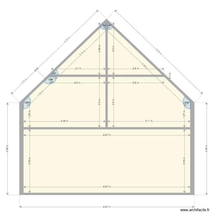 PLAN TOITURE MEZZANINE 2. Plan de 