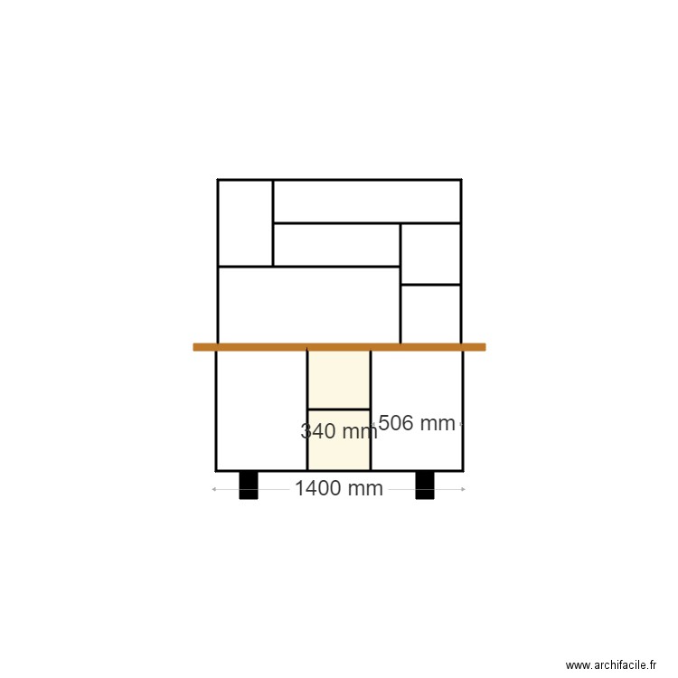 bibli 140. Plan de 0 pièce et 0 m2