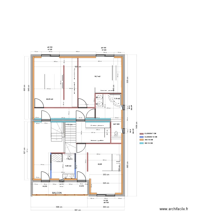 9JF RDCH 20 10 23 ELEC avec iso. Plan de 0 pièce et 0 m2