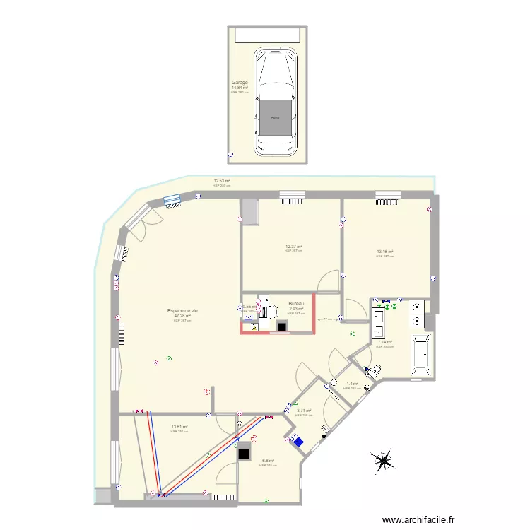 SDB 1. Plan de 