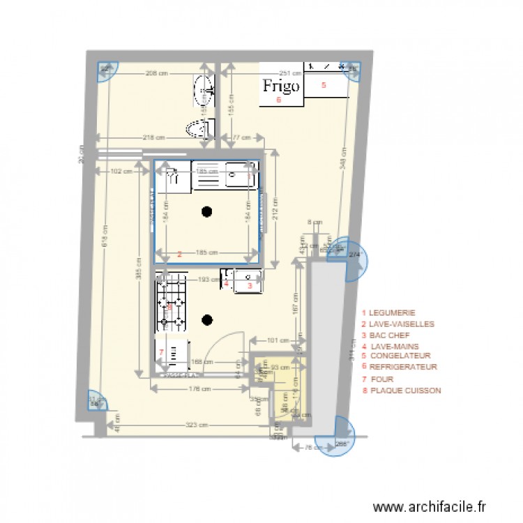 FRIDA PLAN MOBILIER. Plan de 0 pièce et 0 m2