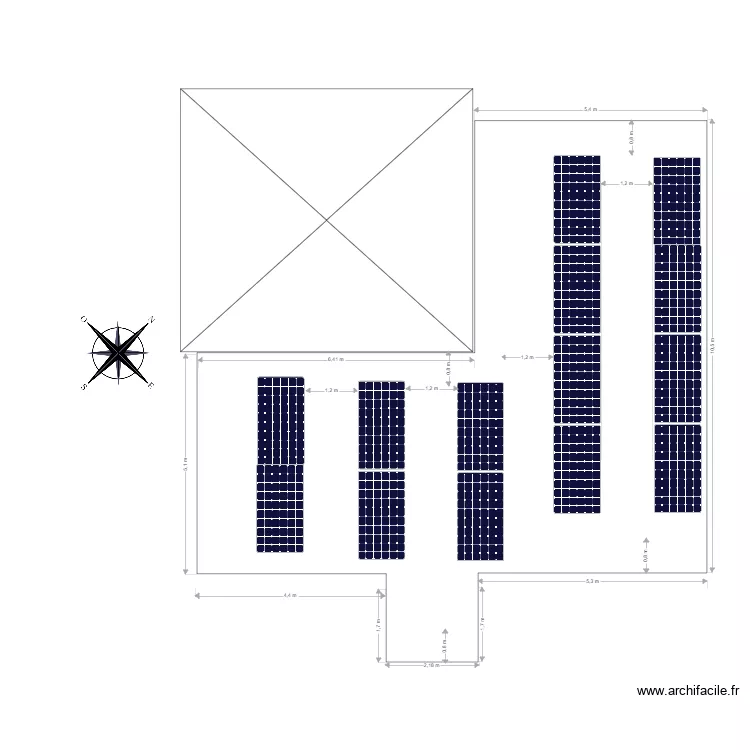 MAISON HANNA 2023. Plan de 