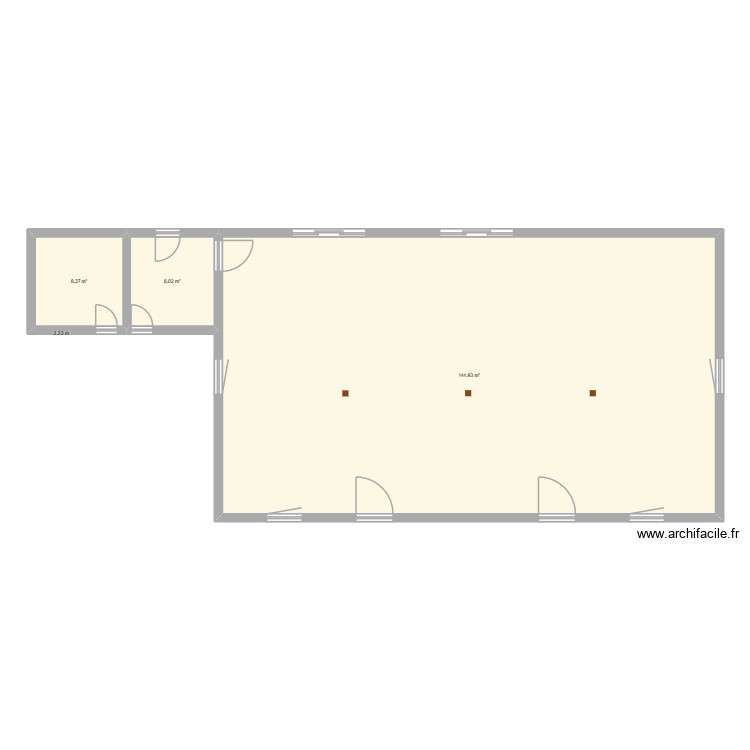 rdc chevrerie plan de base. Plan de 0 pièce et 0 m2