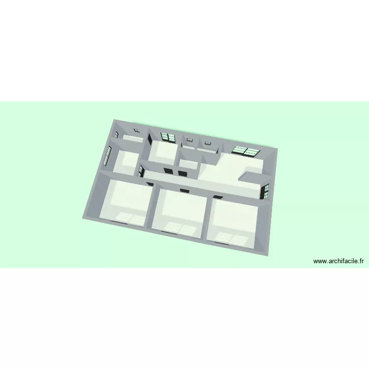 Plan cabinet 9 av stade V3. Plan de 0 pièce et 0 m2