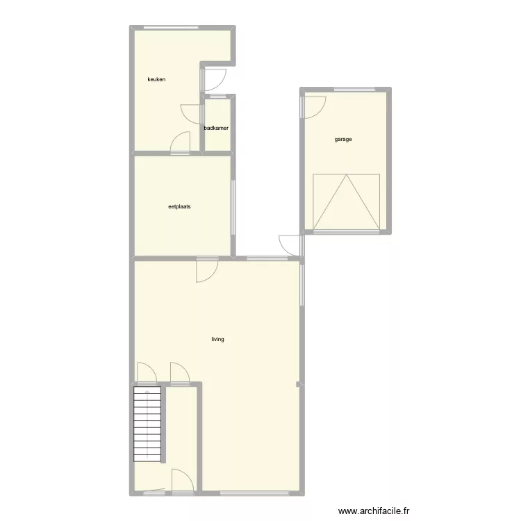 plan GLV Looiweg. Plan de 