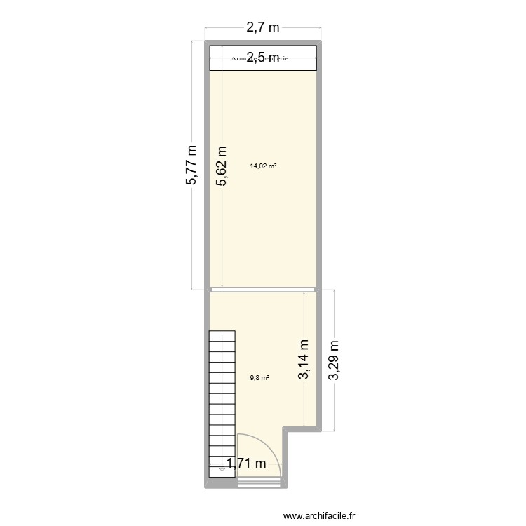 RDC. Plan de 0 pièce et 0 m2