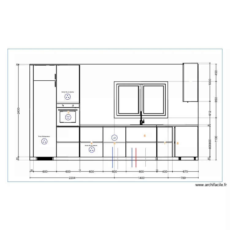 Plan_Cuisine_Fenetre. Plan de Plan_Cuisine_Fenetre. Plan de