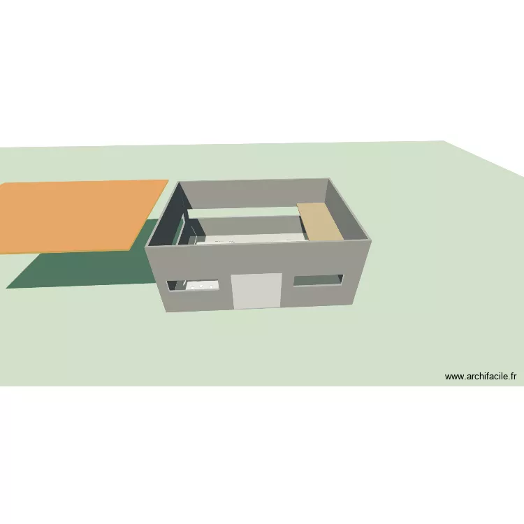 Atelier Compeyre 1. Plan de 1 Pièce et 289 m² Atelier Compeyre 1. Plan de 1 Pièce et 289 m²