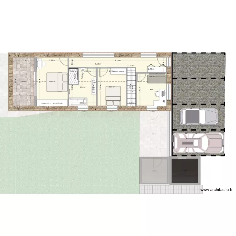 AVP 1 Goesnes 2. Plan de 11 Pièces et 144 m² AVP 1 Goesnes 2. Plan de 11 Pièces et 144 m²