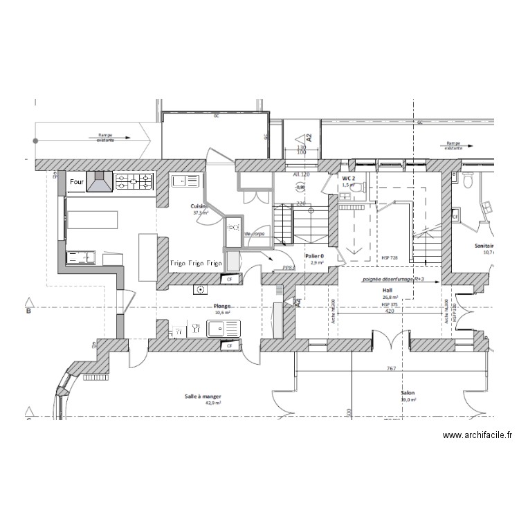 CUISINE CHATEAU. Plan de 0 pièce et 0 m2