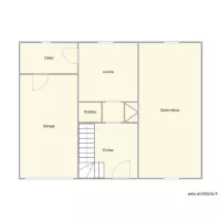 Plan avant travaux Garnier