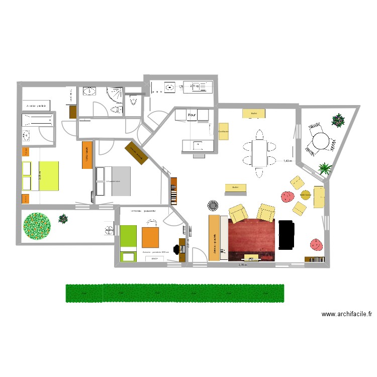 Jardins du Potier version 3. Plan de 0 pièce et 0 m2