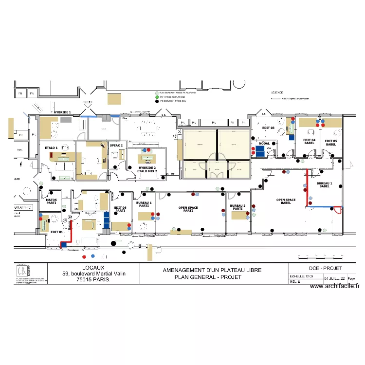 VALIN BEYROUTH 6. Plan de VALIN BEYROUTH 6. Plan de