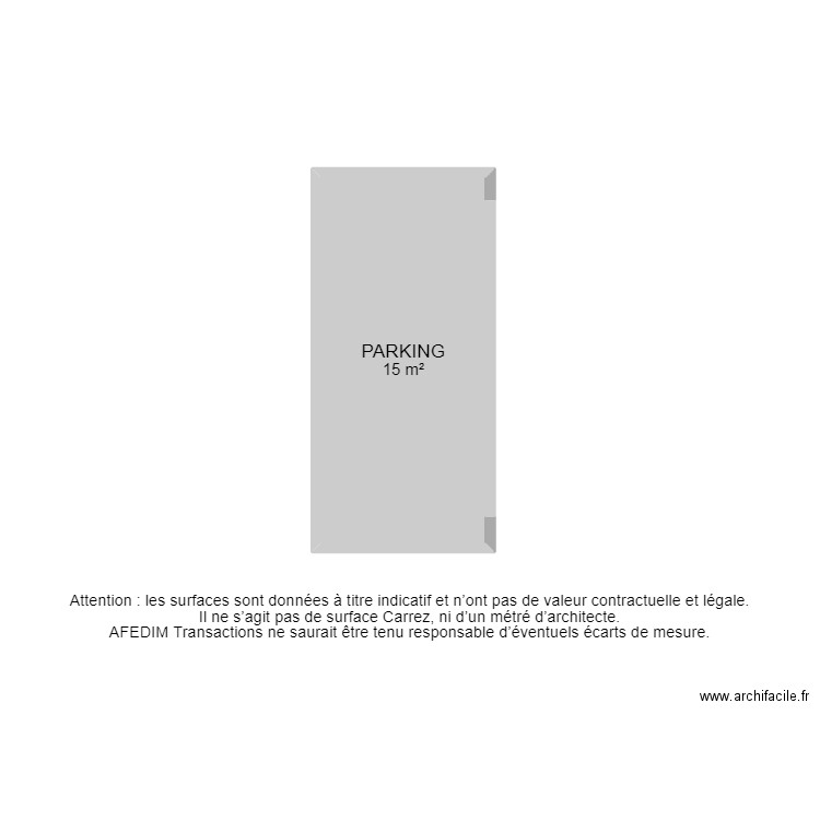 BI 17620 - . Plan de 9 pièces et 64 m2
