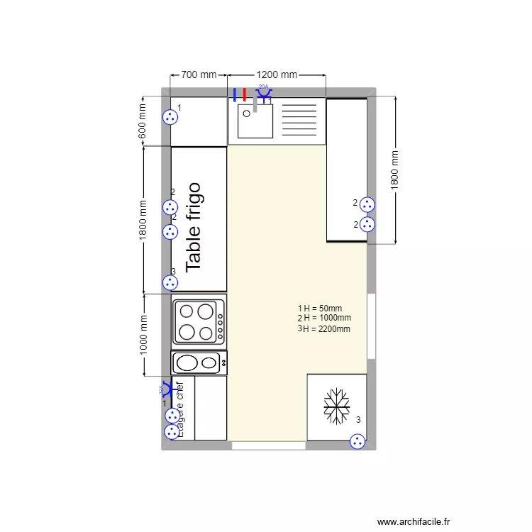 Paddel Factory. Plan de 