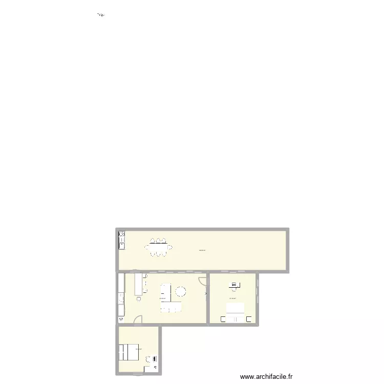 jacqvilleue. Plan de 4  et 151 m²