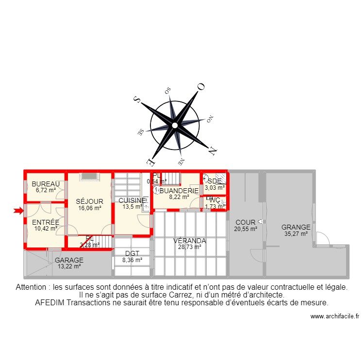 BI 20656 - . Plan de 35 pièces et 342 m2