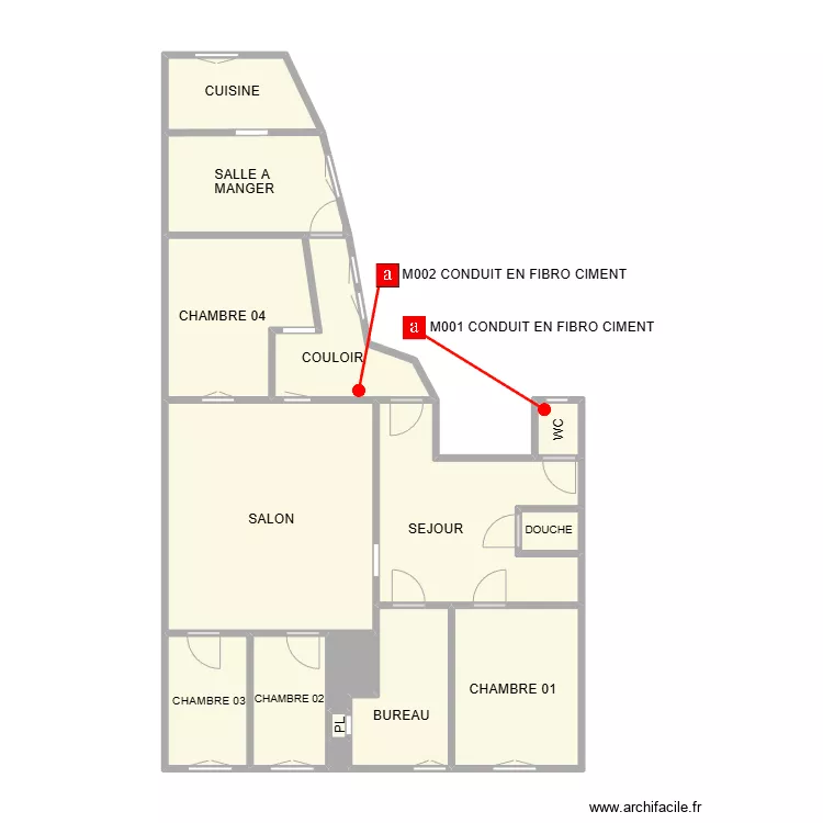 ETAGE 02 EMBUSCADE. Plan de ETAGE 02 EMBUSCADE. Plan de