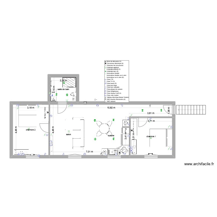 micka auberge elec. Plan de 0 pièce et 0 m2