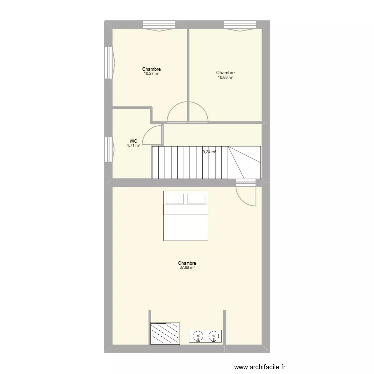 st selve rdc. Plan de 5 et 73 m² st selve rdc. Plan de 5 et 73 m²