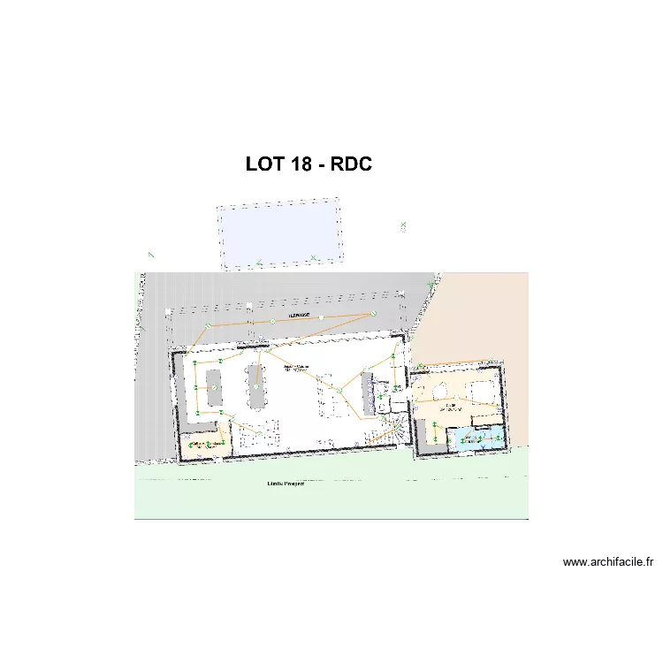 tezekdjan Lot 18 RDC. Plan de 