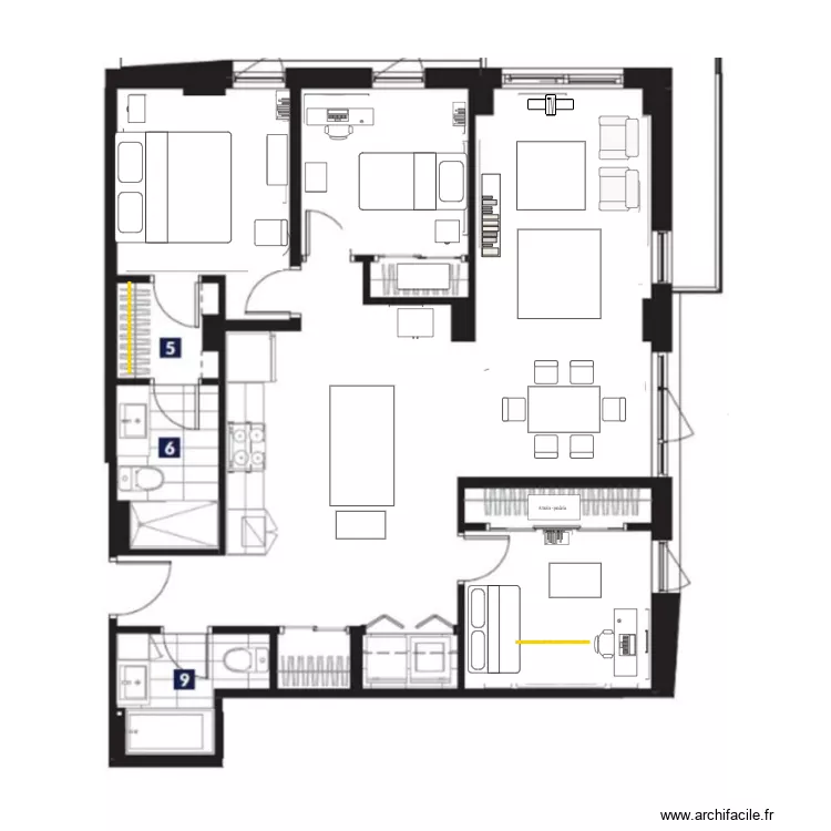 Mostra Candiac 4. Plan de Mostra Candiac 4. Plan de