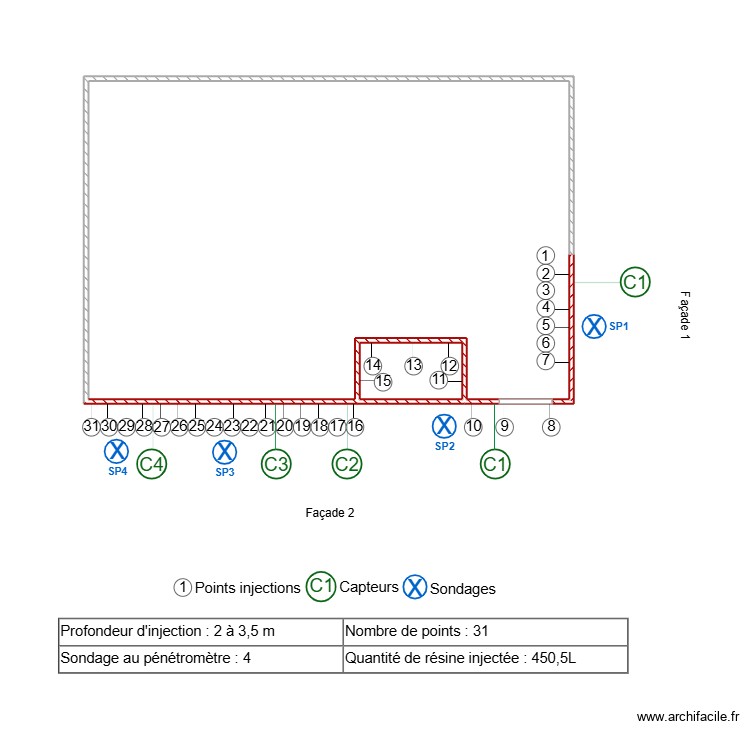 DEFENTE. Plan de 0 pièce et 0 m2
