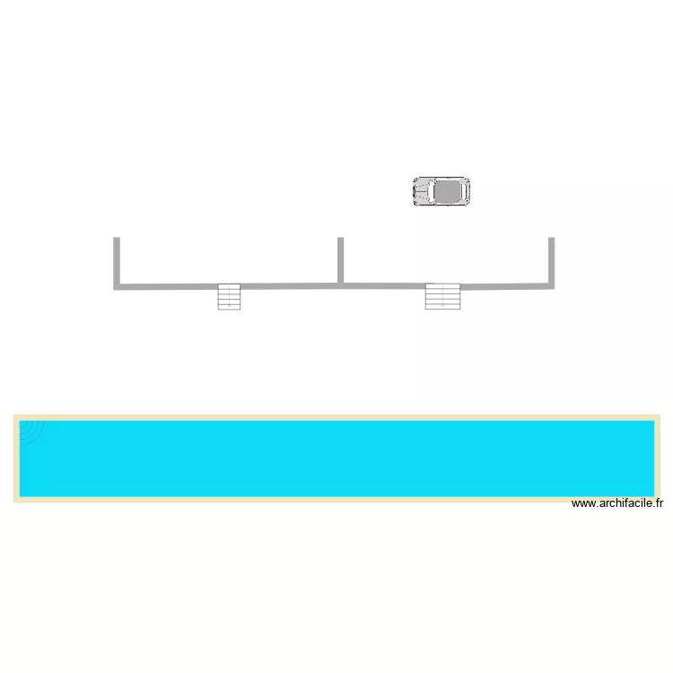 terrasse. Plan de terrasse. Plan de