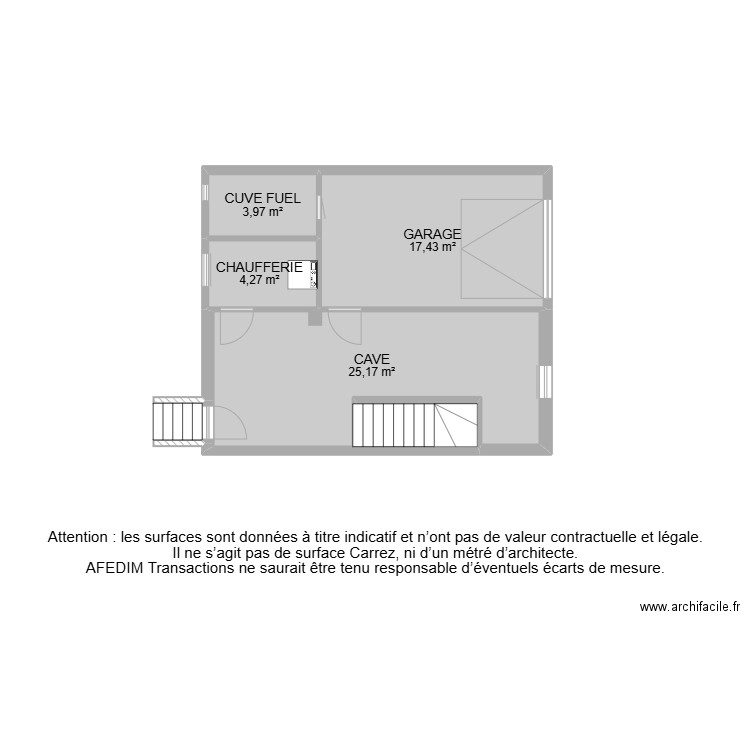 BI26178 -. Plan de 23 pièces et 161 m2