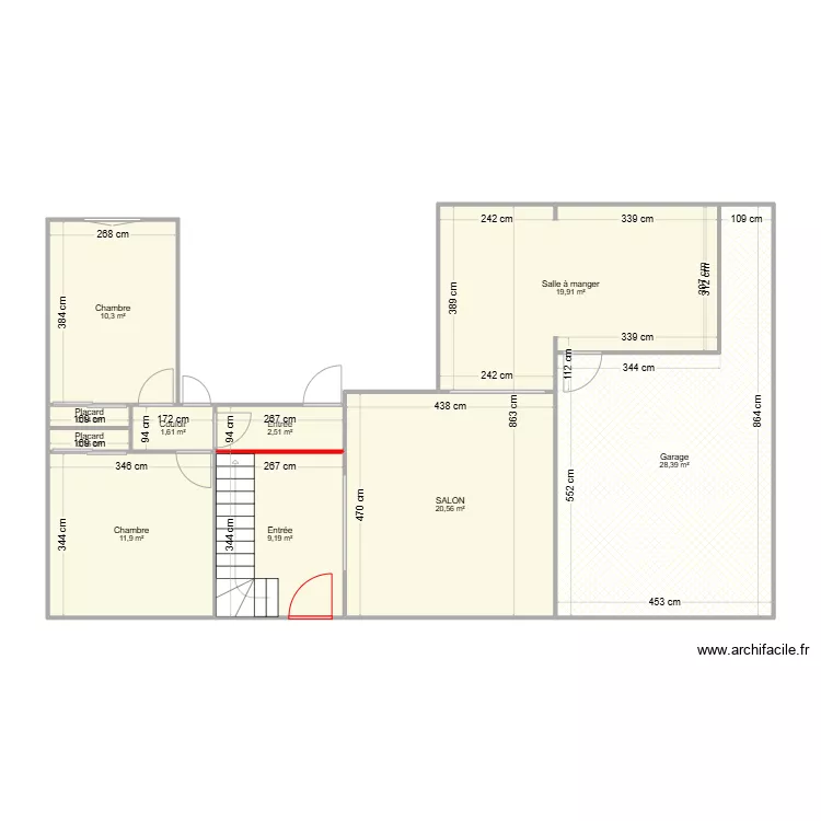 LEGRAND RDC. Plan de 