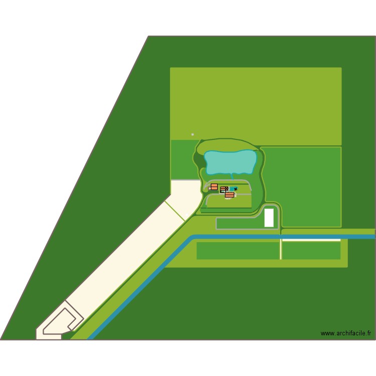homestead def. Plan de 0 pièce et 0 m2