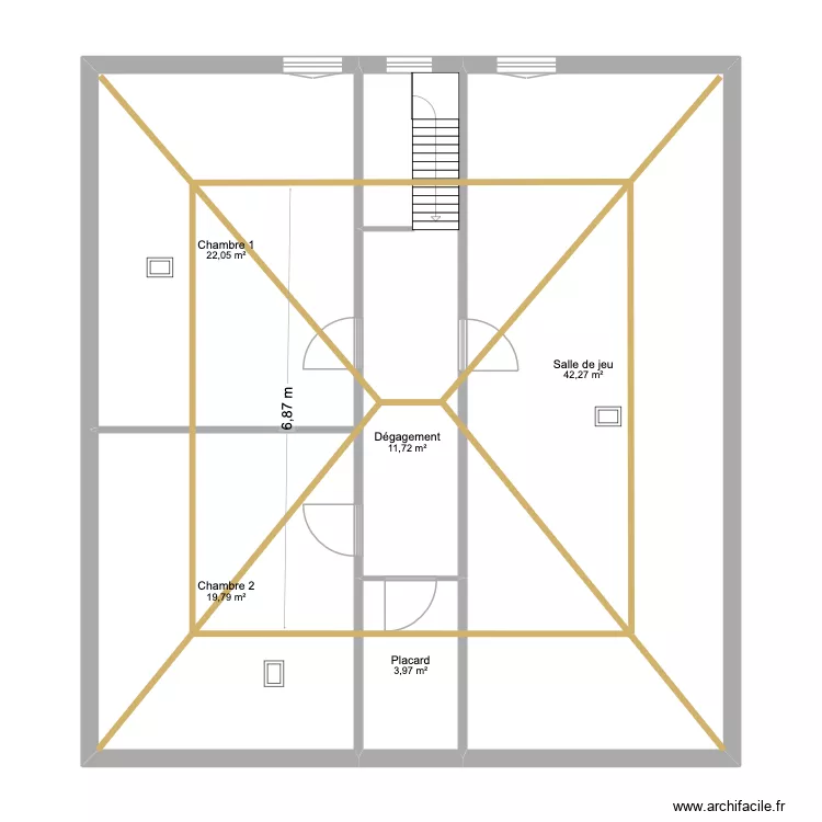 Toto R+1 Edl 1. Plan de 