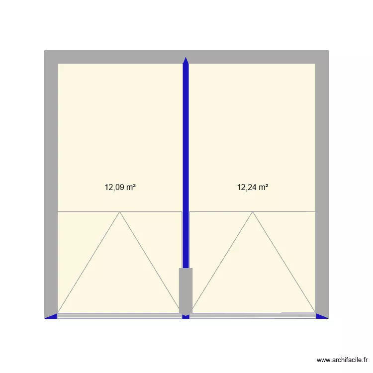 DIZAZZO. Plan de 2 et 24 m² DIZAZZO. Plan de 2 et 24 m²