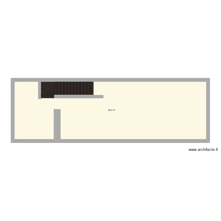 maison Etalle. Plan de 1 pièce et 67 m2