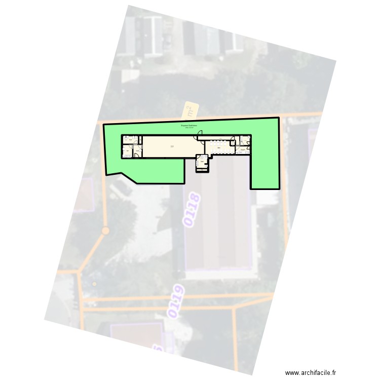 77LR16CDG projet jordan_2. Plan de 13 pièces et 395 m2