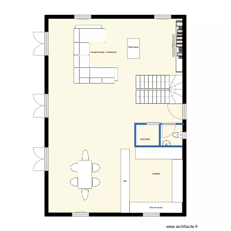 plan rc gigery 2. Plan de 2  et 94 m²