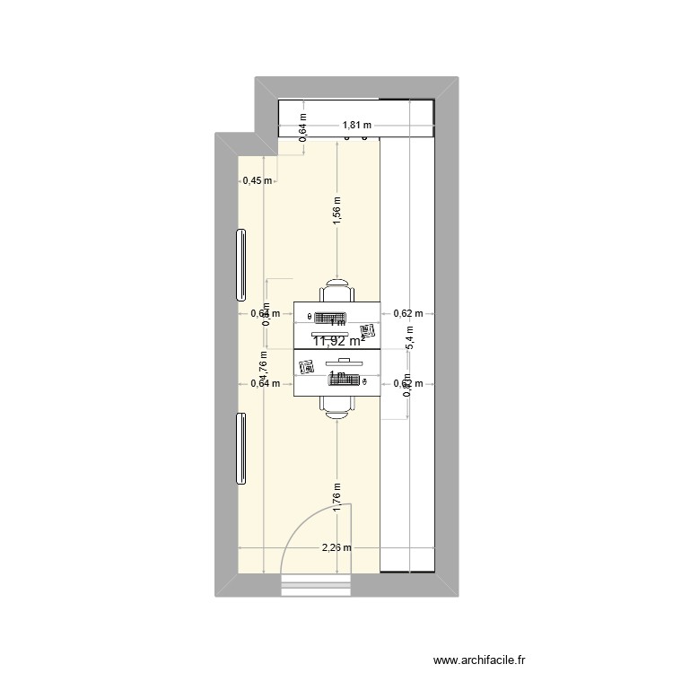 BIBERA. Plan de 0 pièce et 0 m2