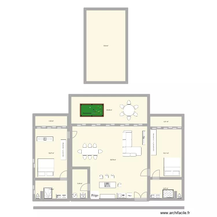 Casa 2.0. Plan de 10 et 183 m² Casa 2.0. Plan de 10 et 183 m²