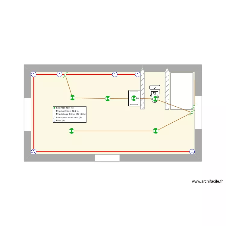 R2 La Llagonne.Mathias.&eacute;lec. Plan de 