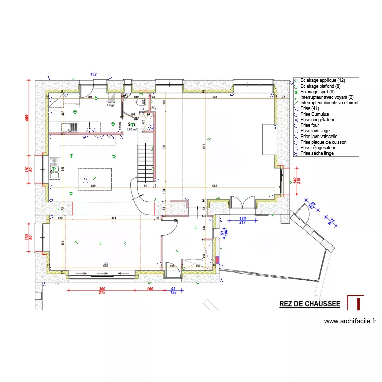 plans elec rdc ronge. Plan de 
